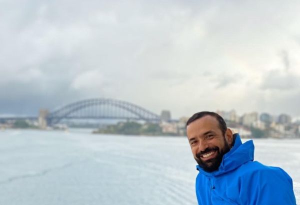 Farid Novruzi a terminé la première étape de son tour du monde