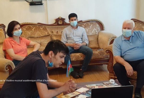 Webinaire de la Convention théâtrale européenne avec la participation des représentants de l'Azerbaïdjan