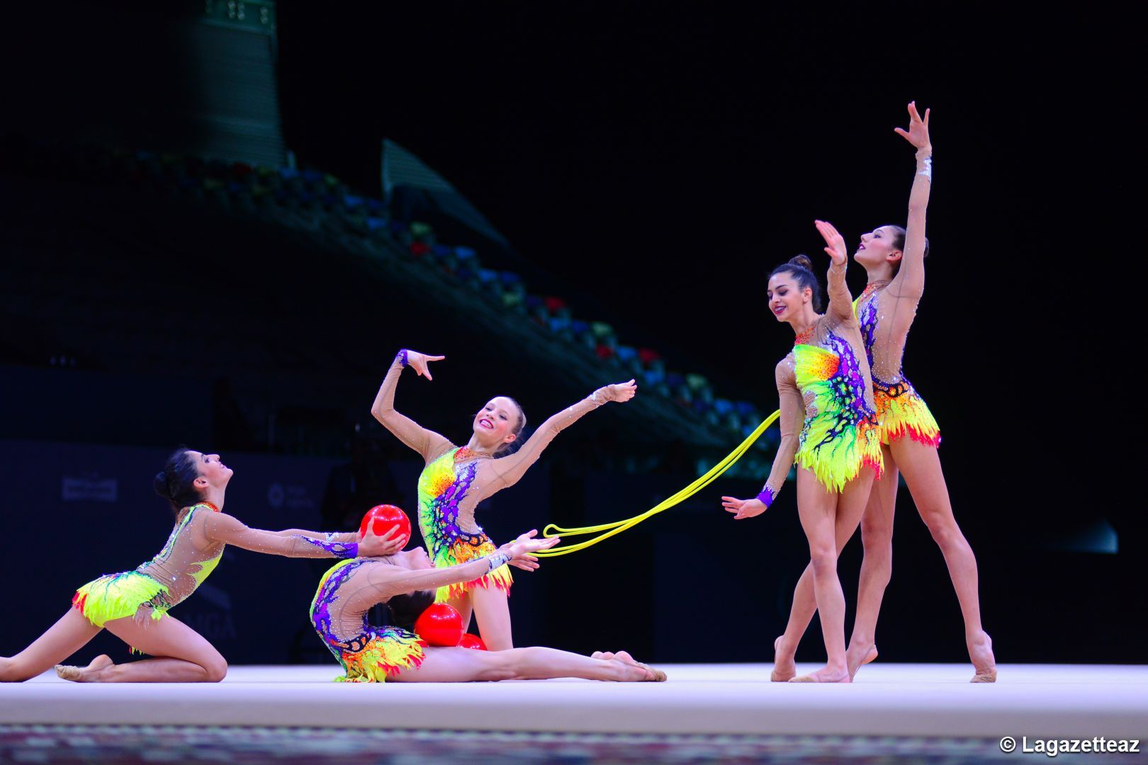 L'équipe azerbaïdjanaise de gymnastique rythmique rejoint la compétition aux Jeux Olympiques d'été de Tokyo 2020