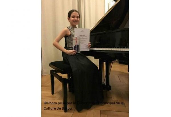 La jeune pianiste azerbaïdjanaise a pris la première place aux concours internationaux
