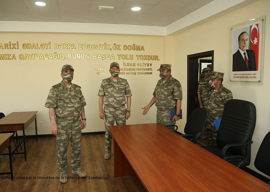 Le ministre azerbaïdjanais de la Défense a participé à l'ouverture d'une nouvelle unité militaire dans la zone frontalière