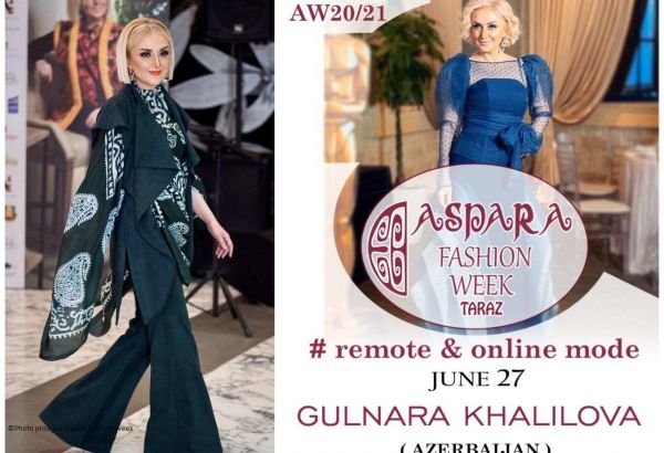 La designer-créatrice azerbaïdjanaise a présenté le Kelaghayi, accessoire de l'élégance azerbaïdjanaise, à la Semaine de la mode d'Aspara (Photos)
