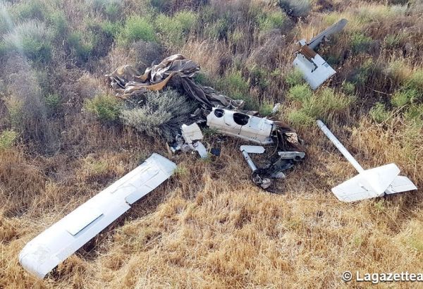 Un drone arménien a été détruit par les unités militaires de l'armée azerbaïdjanaise