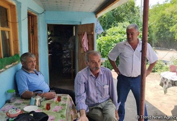 Les villageois d'Agdam de la région de Tovouz: « Nous sommes restés chez nous, personne n'est allé nulle part » (PHOTOS)