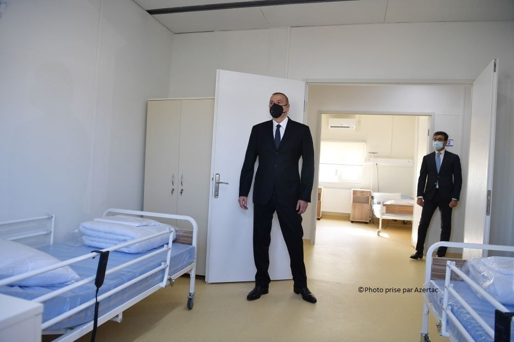 Goboustan : un hôpital modulaire destiné à accueillir des patients atteints du coronavirus ouvre ses portes