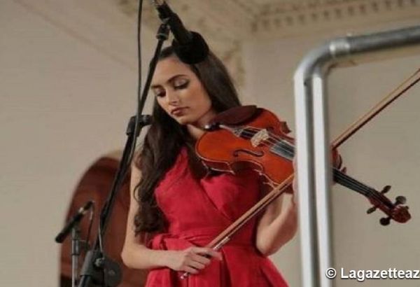 Janel Najafli, violoniste jeune et talentueuse azerbaïdjanaise, est devenue lauréate du concours aux États-Unis