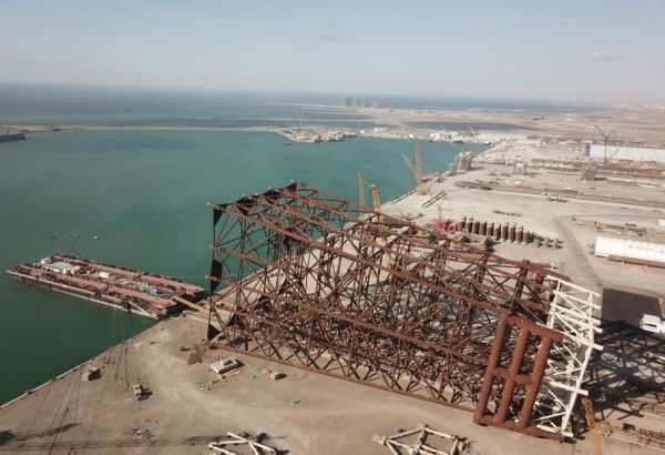 L'entreprise BOS Shelf a achevé la construction de la plus grande installation sous-marine destinée à l`extraction du pétrole et du gaz de la mer Caspienne