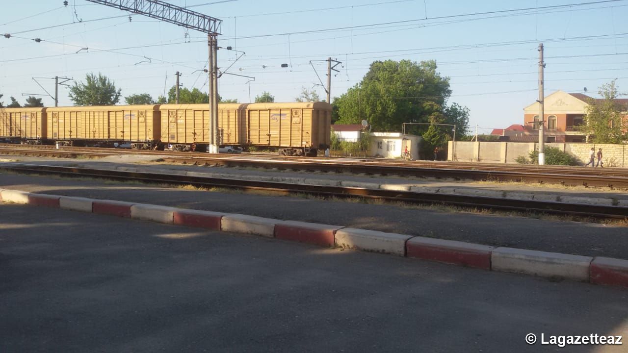 ADY Container: Le troisième train porte-conteneurs transportant du propylène depuis le Turkménistan vers la Turquie via la ligne Bakou-Tbilissi-Kars (BTK) est arrivé à Mersin