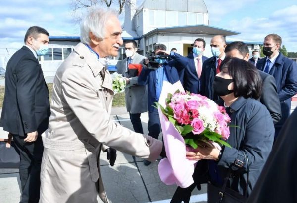 La présidente du Milli Medjlis Sahibé Gafarova est en visite officielle en Russie