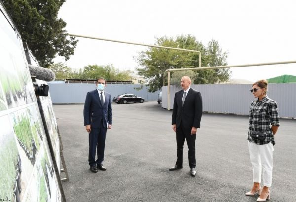 Le président Ilham Aliyev: Une nouvelle ère commence pour le bourg de Balakhany
