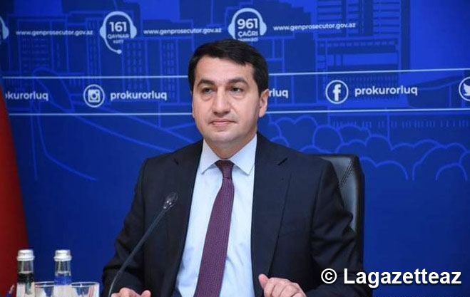 Le conseiller diplomatique du Président azerbaïdjanais : Les déclarations de la partie arménienne concernant le régime de cessez-le-feu humanitaire ne sont rien d'autre qu'une hypocrisie