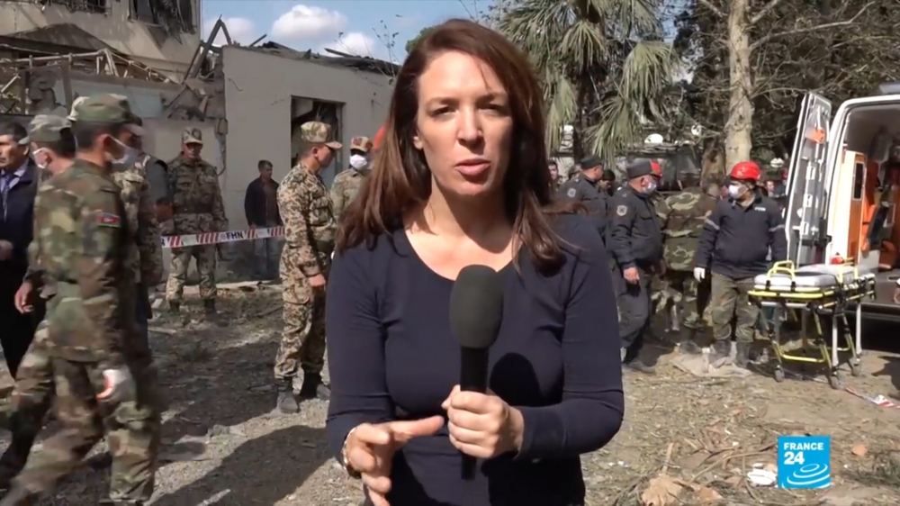 France : La chaîne de télévision France 24 a diffusé un reportage sur les attaques à la roquette des forces armées arméniennes sur la ville de Gandja (PHOTOS)