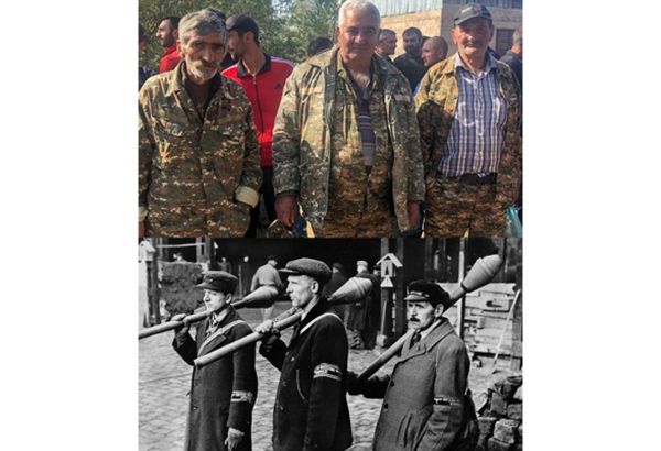 La junte arménienne crée « Hitler-Jugend » et « Volkssturm » - (Vidéo et Photofacts)
