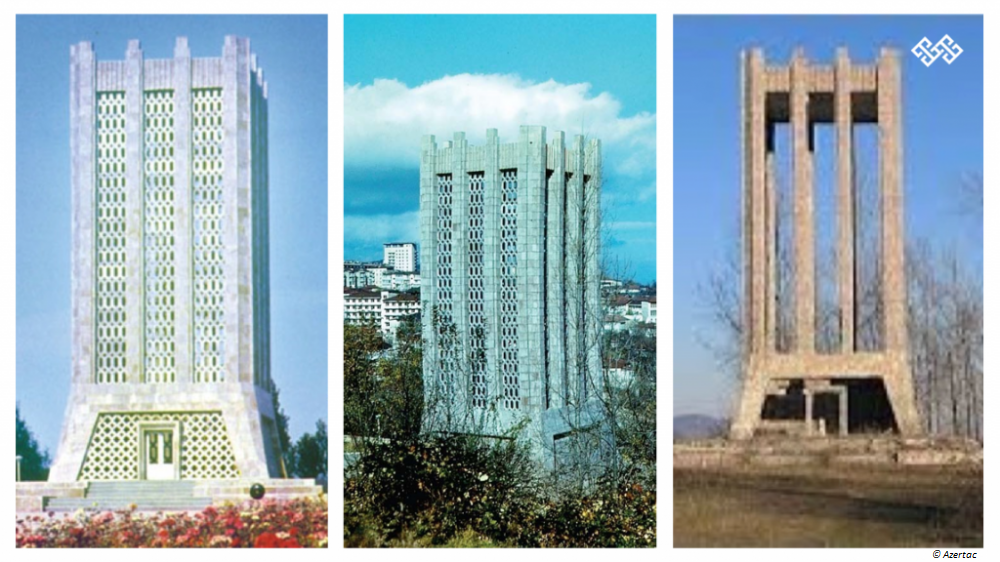 Les Arméniens ont détruit le Complexe musée-mausolée  du poète azerbaïdjanais Molla Penah Vaguif, situé dans la ville de Choucha (VIDEO)