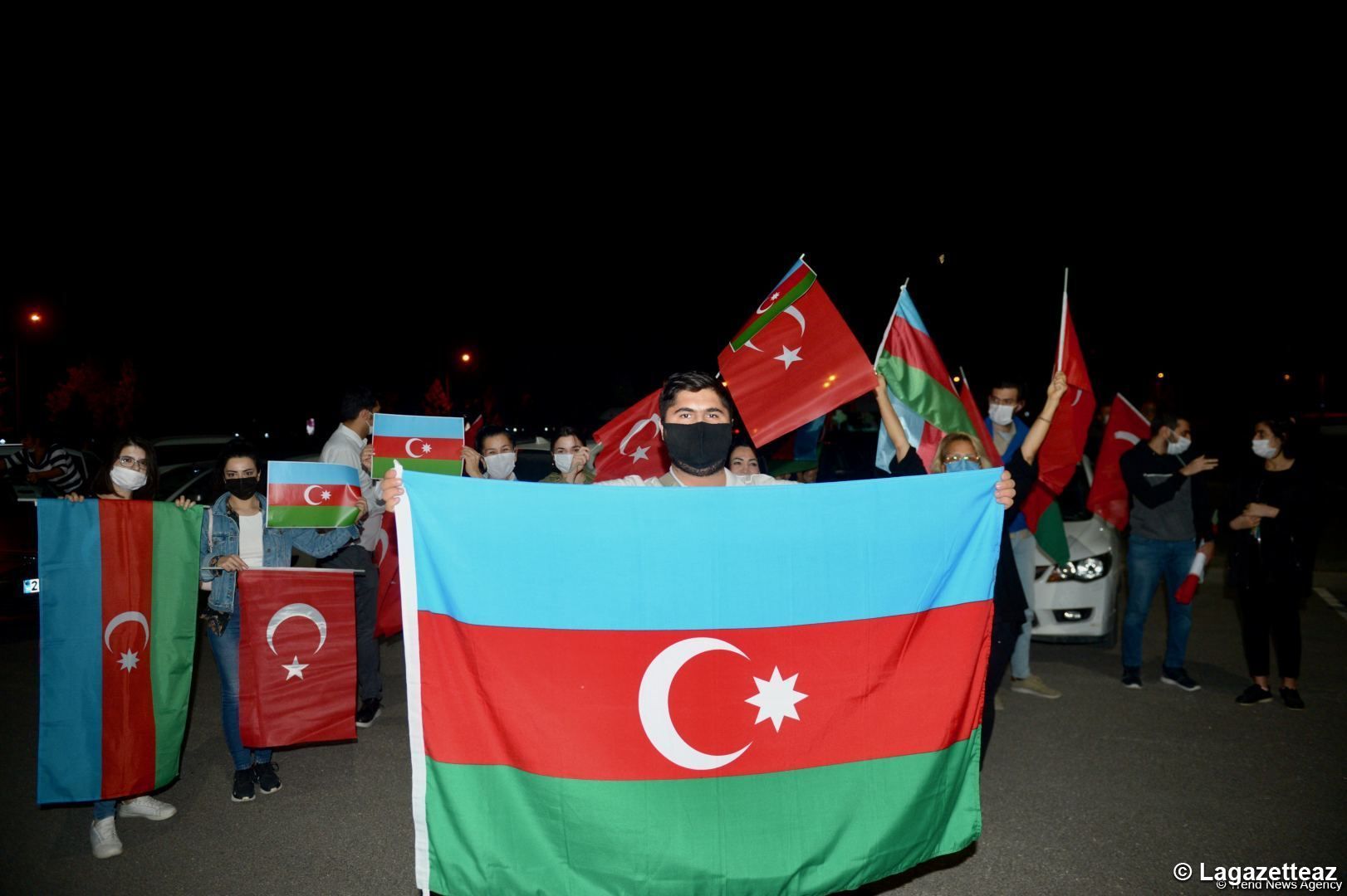 En Turquie, rassemblement de soutien à l’Azerbaïdjan