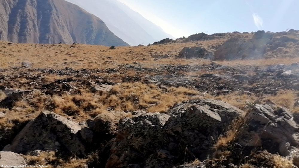 Les forces armées arméniennes ont lancé une attaque de missile sur le territoire du district d'Ordoubad (PHOTOS)