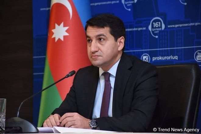 Hikmet Hadjiyev : L'Arménie ne cesse de commettre des crimes contre la population civile de l’Azerbaïdjan