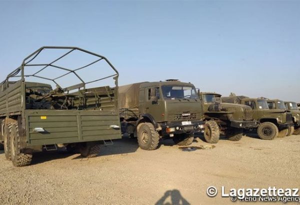 L'armée azerbaïdjanaise a capturé plusieurs autres véhicules blindés abandonnés des forces armées arméniennes