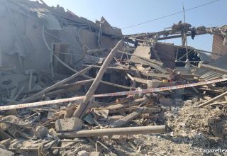 Le Parquet général de la République d’Azerbaïdjan : À la suite des bombardements arméniens, 1941 maisons privées sont tombées en ruine