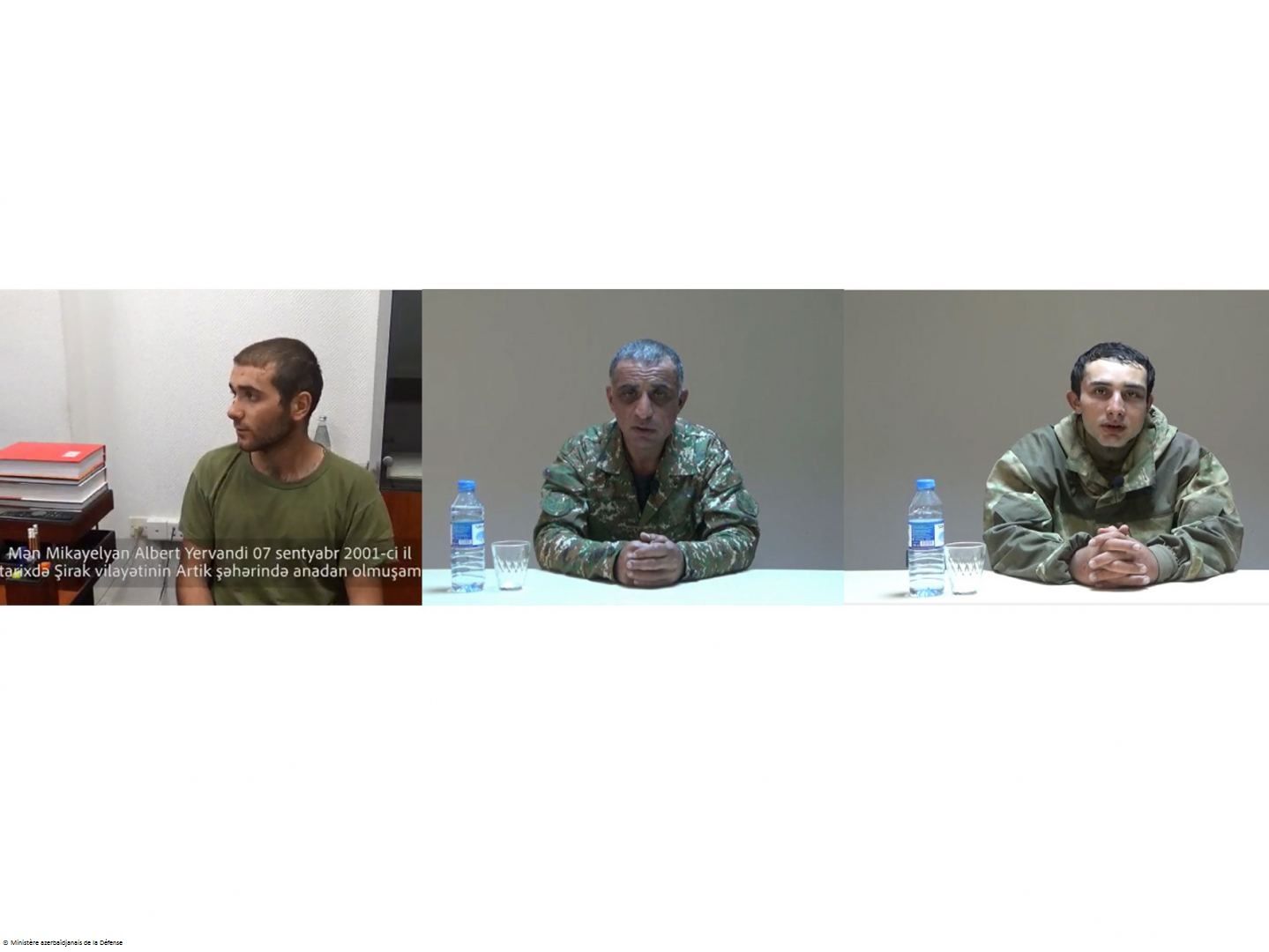 Nous avons été entraînés par des mercenaires étrangers en Arménie, disent des militaires arméniens capturés (PHOTO/VIDEO)