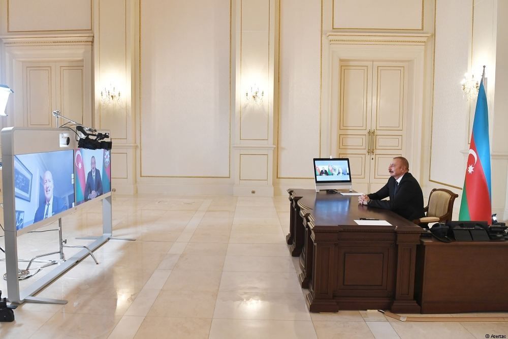 Le président Ilham Aliyev a accordé une interview au Figaro
