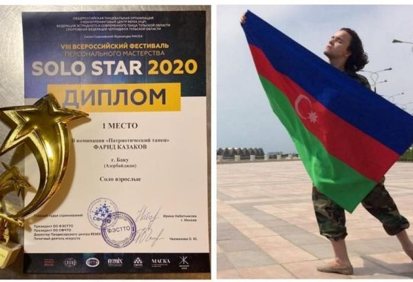 « Solo Star Russia 2020 » - Une danse dédiée aux victoires des forces armées azerbaïdjanaises a été reconnue comme la meilleure en Russie (PHOTO/VIDEO)