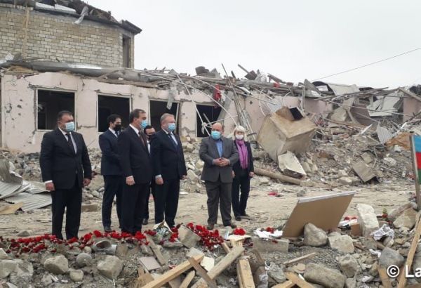 L'Ambassadeur de Biélorussie est en visite à Gandja