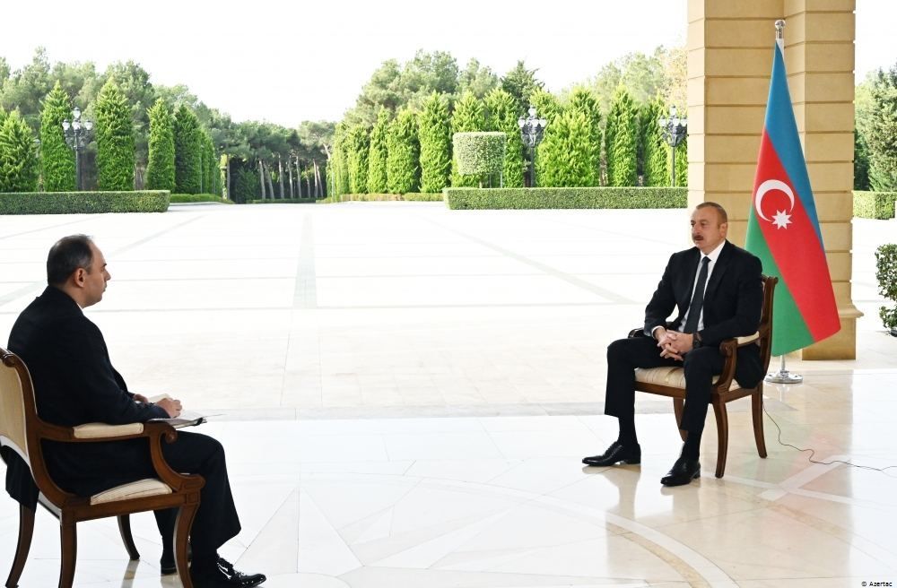Le président Ilham Aliyev a accordé une interview à l’agence russe Interfax