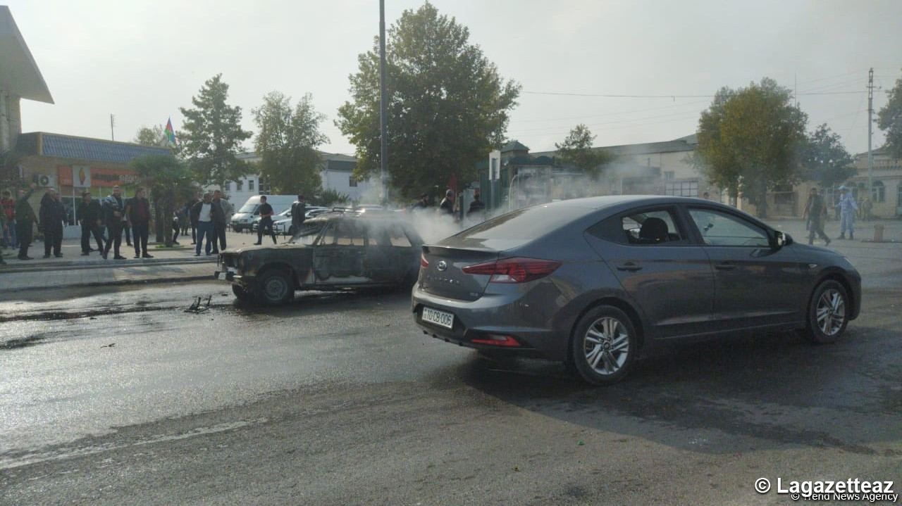 Les Arméniens ont de nouveau tiré des roquettes sur Berdé, il y a des morts (PHOTO)