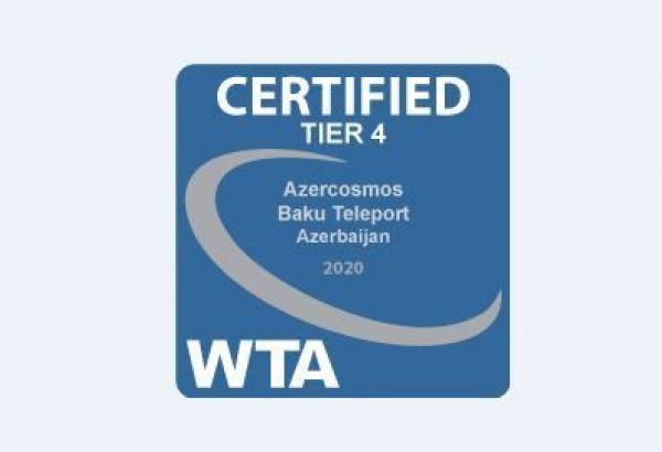Le  téléport « Azerkosmos » a été certifié par la World Teleport Association