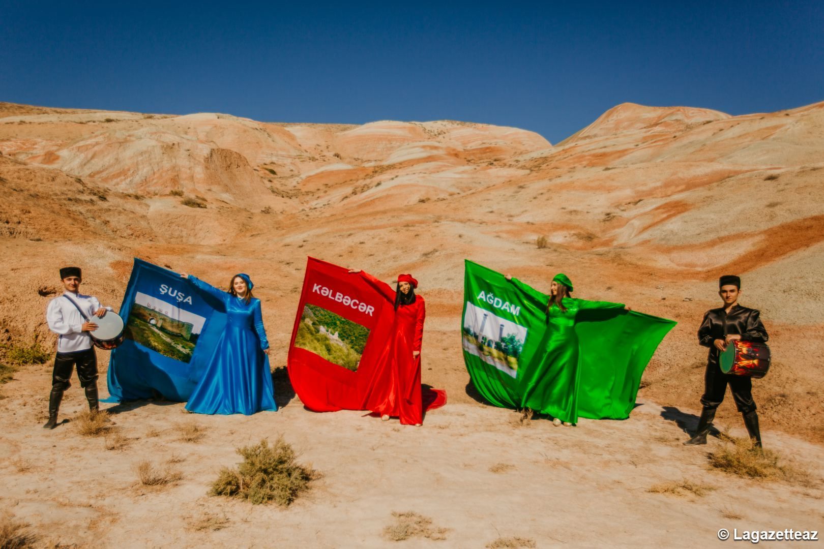 Un projet avec des costumes nationaux, intitulé « Le Karabagh, c‘est l'Azerbaïdjan » (PHOTO/VIDEO)