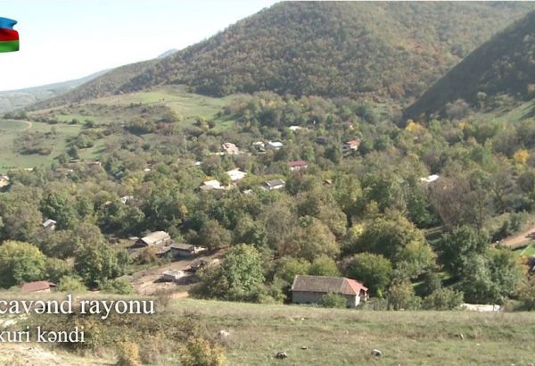 Le village de Tsakouri de la région de Khodjavend libéré de l'occupation arménienne (VIDEO)