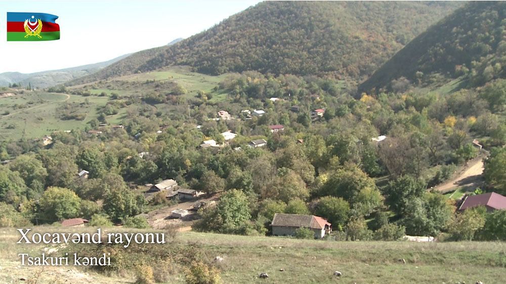 Le village de Tsakouri de la région de Khodjavend libéré de l'occupation arménienne (VIDEO)