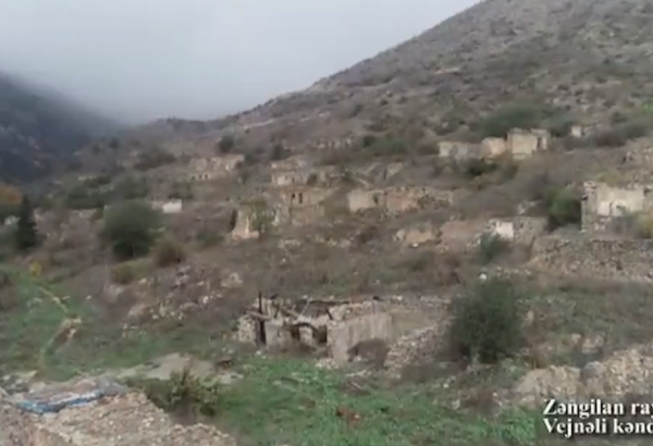 Le village de Vejnéli de la région de Zenguilan libéré de l'occupation arménienne (VIDEO)