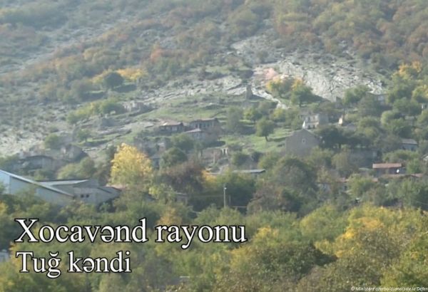 Vidéo du village de Tough de la région de Khodjavend, libéré de l'occupation arménienne