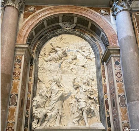 La Fondation H.Aliyev a restauré le bas-relief « Rencontre entre le pape Léon Ier le Grand et Atilla, empereur des Huns » à la Basilique Saint-Pierre de Rome