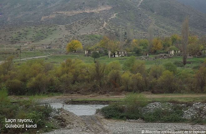Vidéo du village de Guléburd de la région de Latchine, libéré de l'occupation arménienne