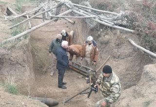 Un lanceur de missile fabriqué de manière artisanale a été trouvé dans la région de Fuzouli, libérée récemment de l’occupation arménienne