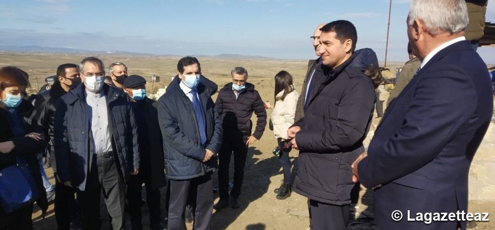 Les représentants du corps diplomatique en Azerbaïdjan ont pu constater de leurs propres yeux les conséquences du vandalisme arménien dans la ville de Fuzouli (PHOTO/VIDEO)