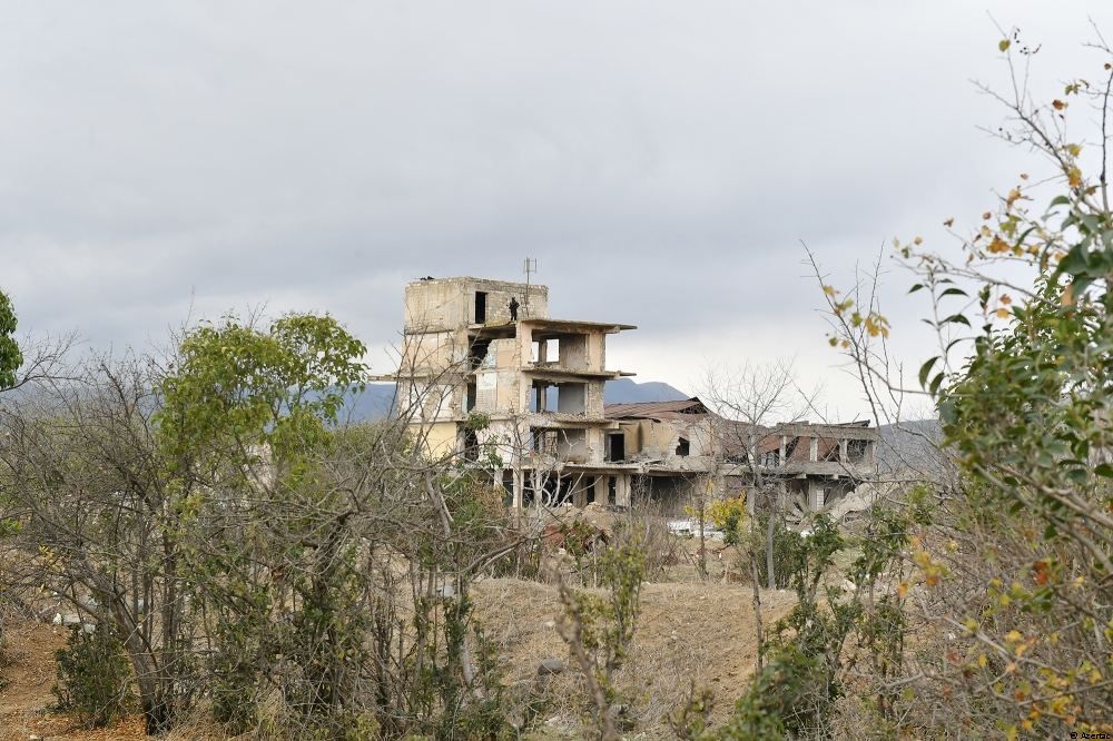 Aghdam, la ville n’est plus qu’un vaste champ de ruines...