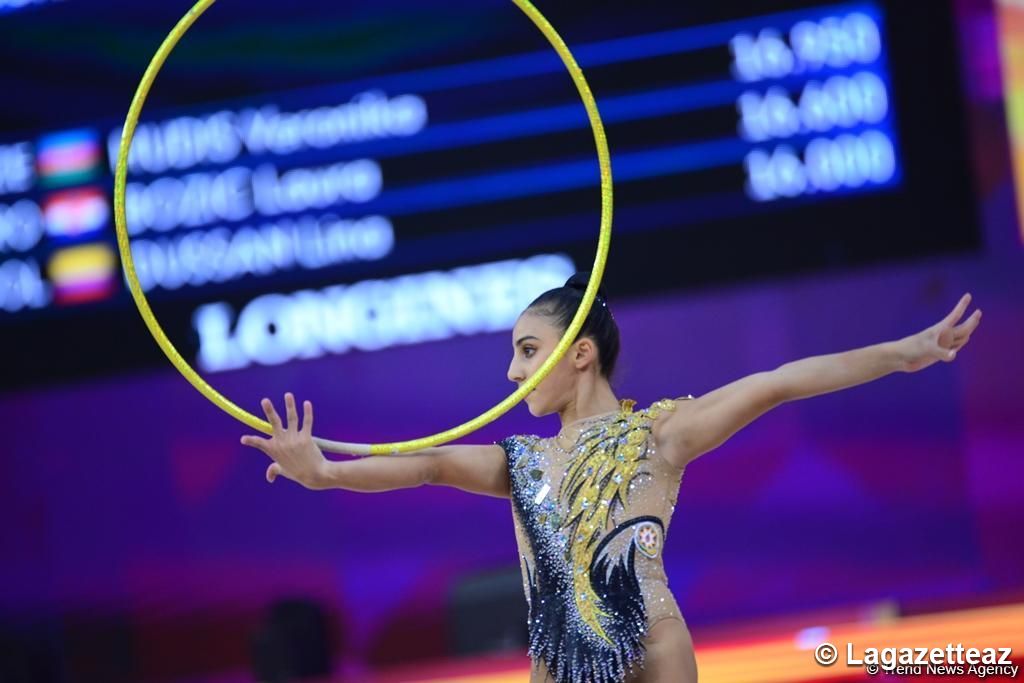 L'équipe d'Azerbaïdjan de gymnastique rythmique se rend aux Championnats d'Europe à Kiev