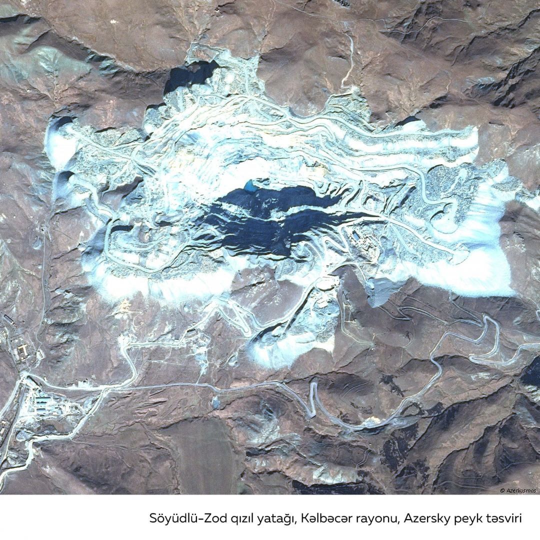 La SAO « Azerkosmos » a diffusé les vues de la région de Kelbedjer, prises par le satellite « Azersky » (PHOTO)