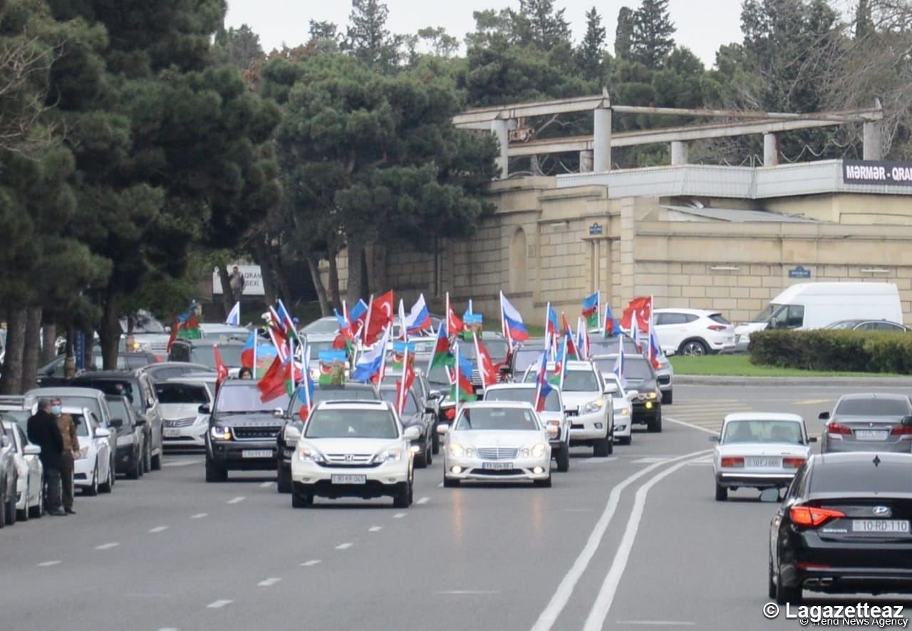Azerbaïdjan : Un rally automobile à l'occasion de la libération de Kelbedjer de l'occupation arménienne a été organisé à Bakou (PHOTOS)