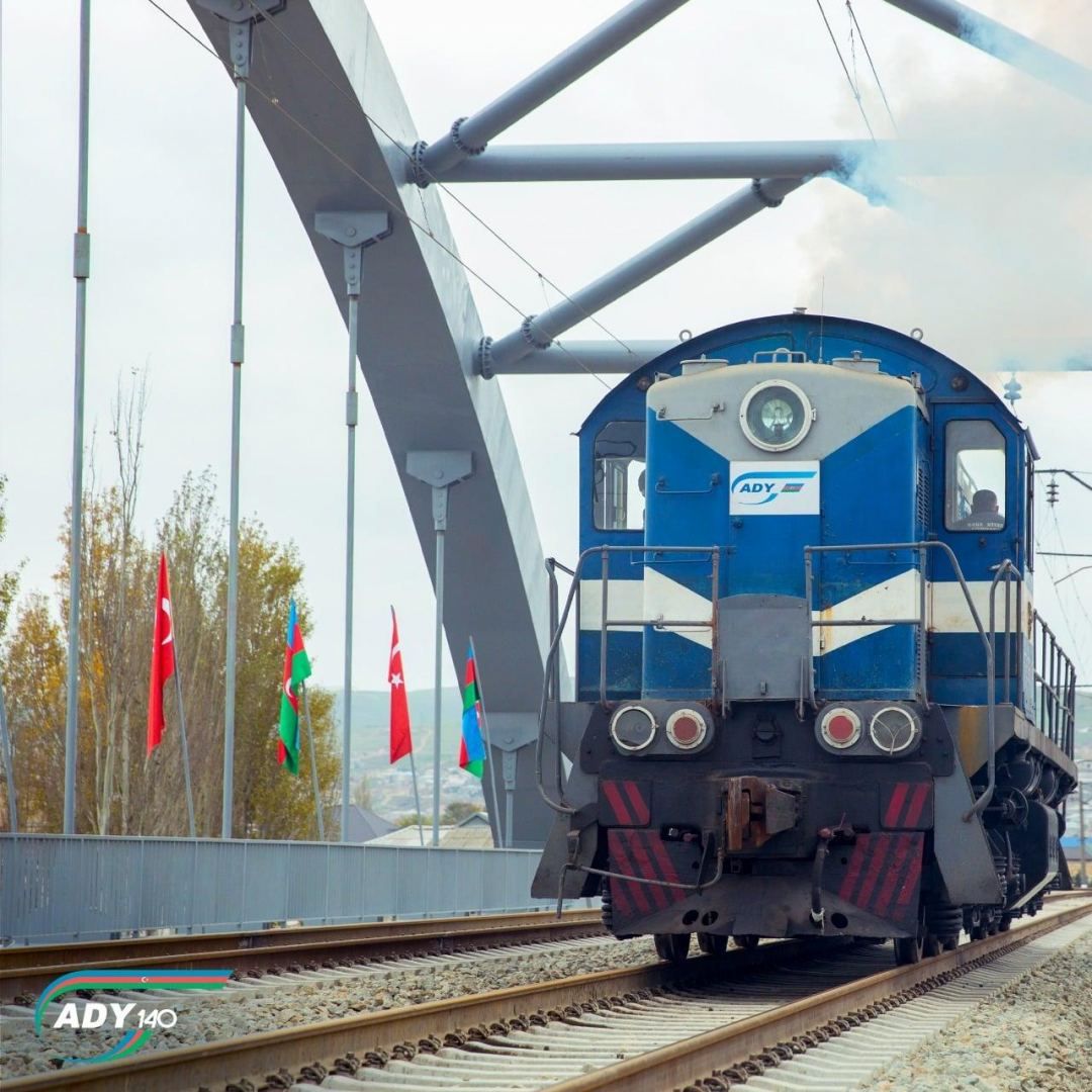 Le deuxième train transportant des marchandises d'exportation turques et transitant par l'Azerbaïdjan est arrivé au Kazakhstan en un temps record