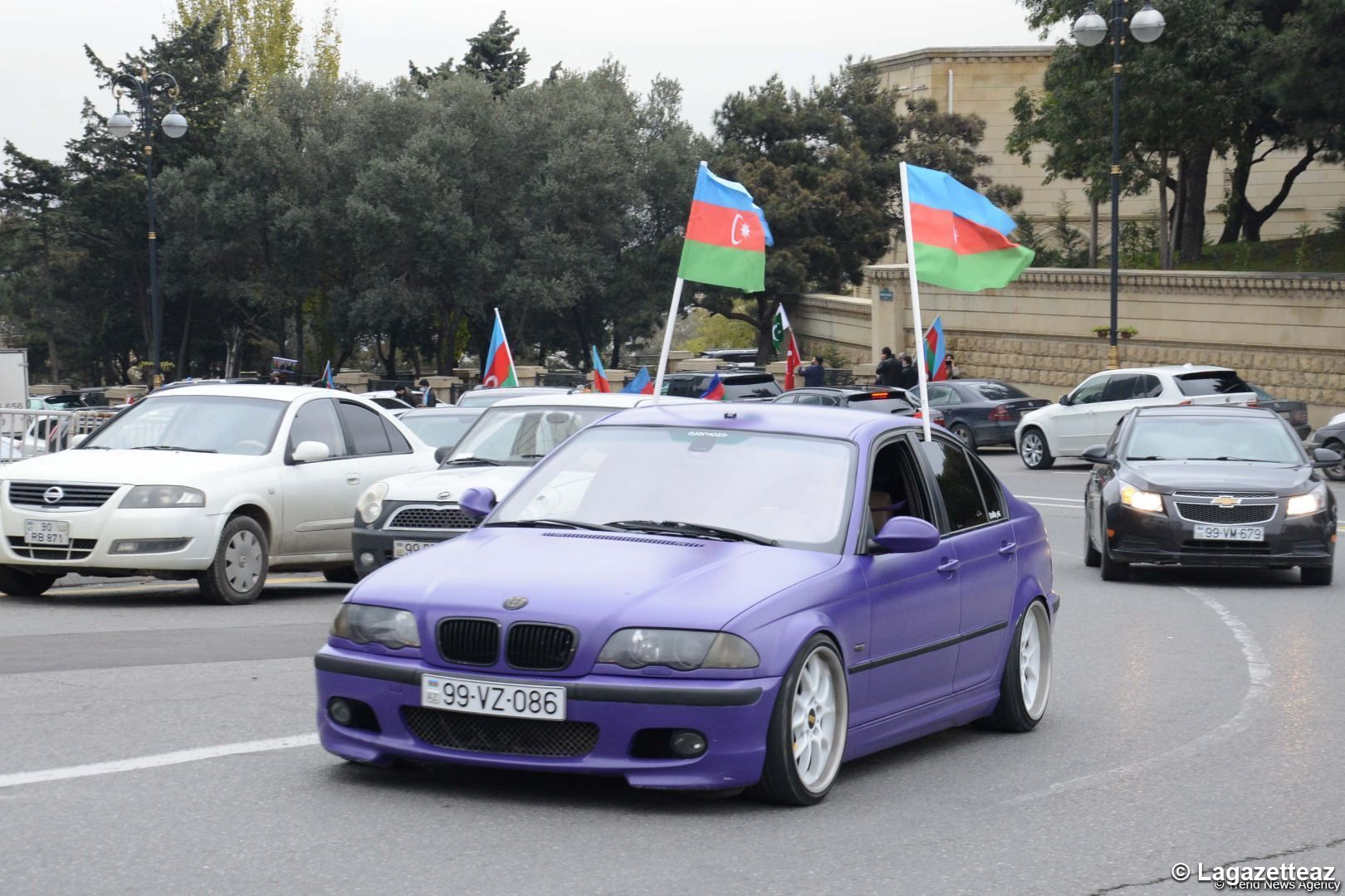 Bakou : Un rally automobile organisé à l'occasion de la libération de la région de Latchine (PHOTO)