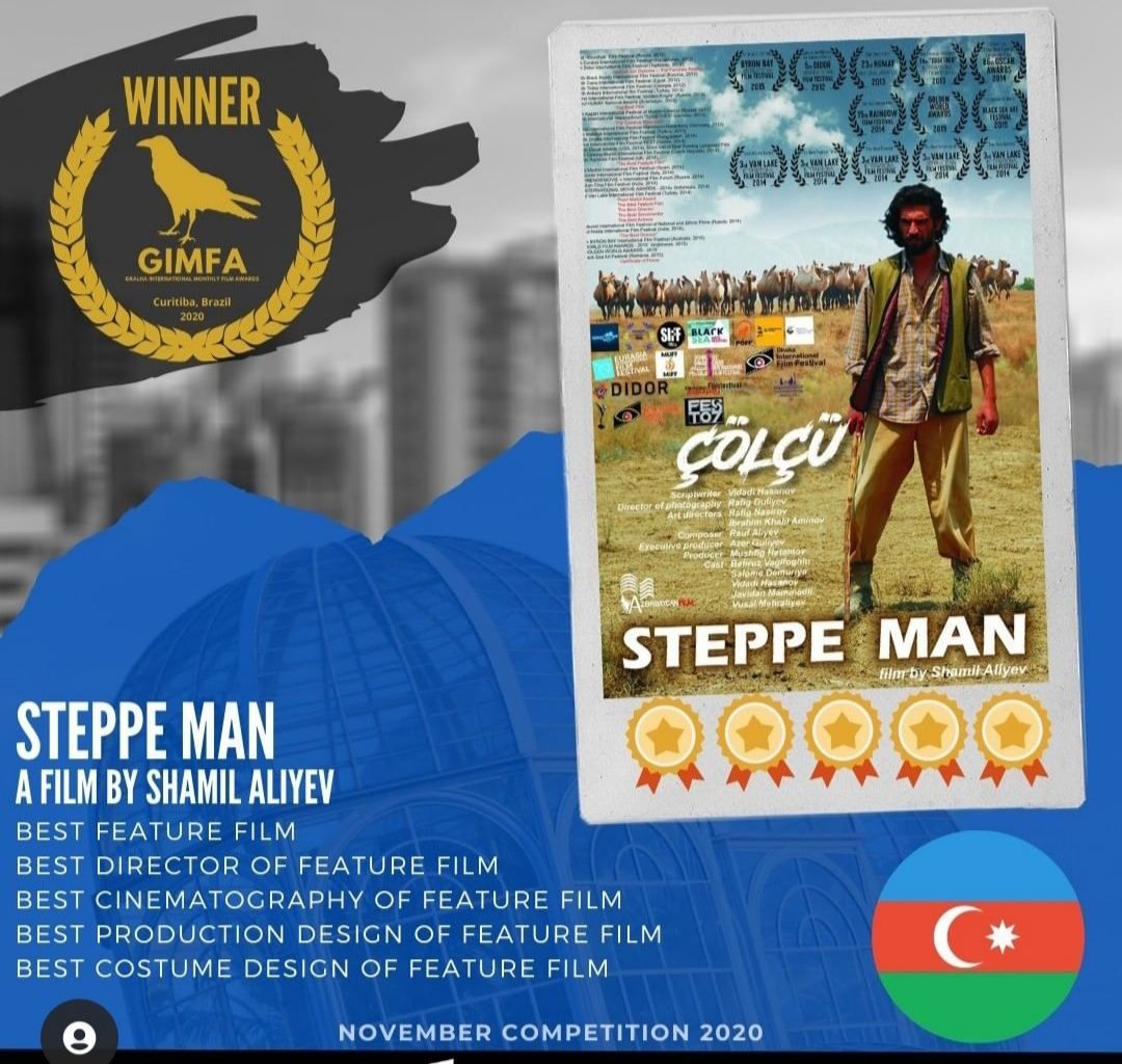 Cinq prix de GIMFA ont été décernés au film azerbaïdjanais « Steppe Man » au Brésil