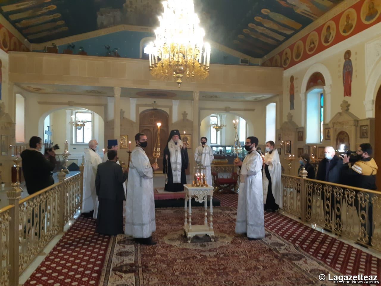 Azerbaïdjan : La mémoire des martyrs de la Guerre patriotique a été honorée dans la Cathédrale des Saintes-Porteuses-de-Myrrhe à Bakou (PHOTO)