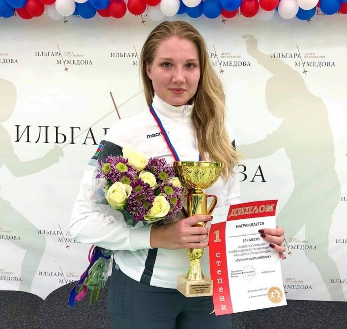 La sabreuse azerbaïdjanaise Anna Bachta remporte l'Open de Russie