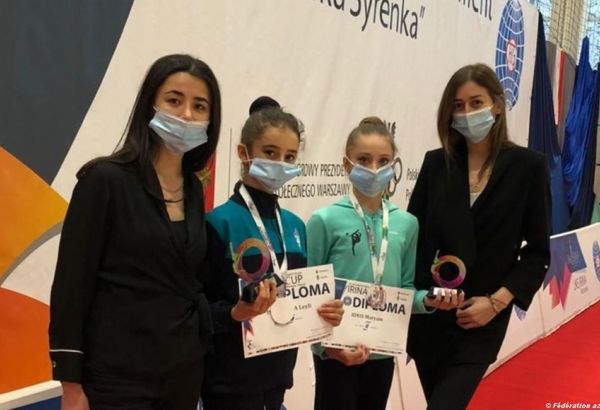 Deux gymnastes azerbaïdjanaises remportent des médailles d'argent et de bronze en Pologne