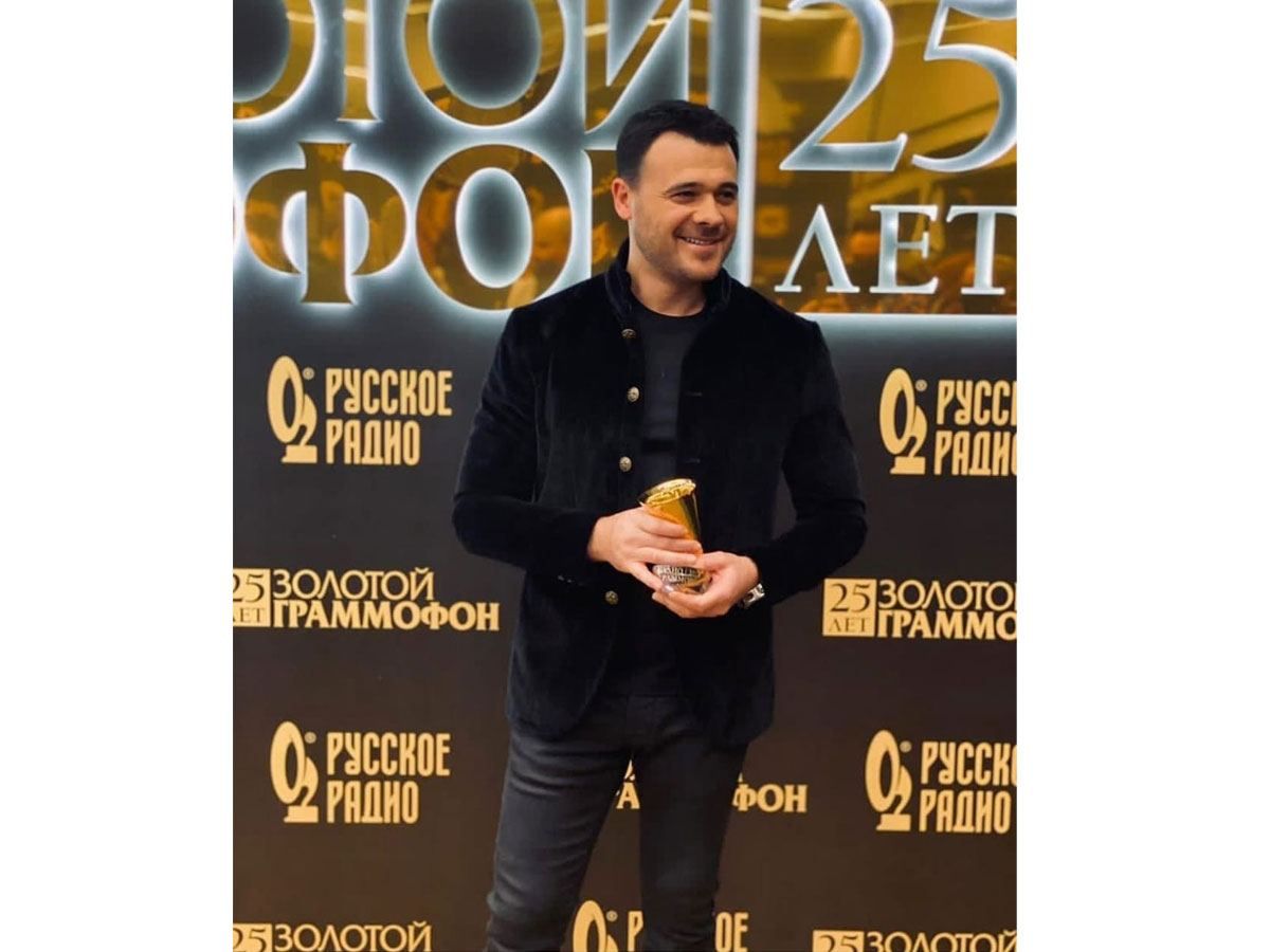 Moscou : Emin Agalarov, chanteur et compositeur azerbaïdjanais, remporte le prix musical russe « Gramophone d'Or »